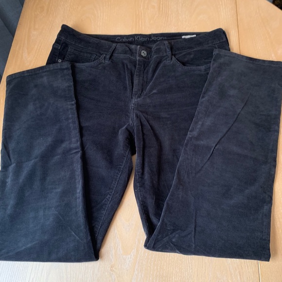 Ladies Calvin Klein Corduroy Jeans - Picture 1 of 9